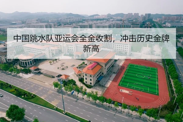 中国跳水队亚运会全金收割，冲击历史金牌新高 | OG